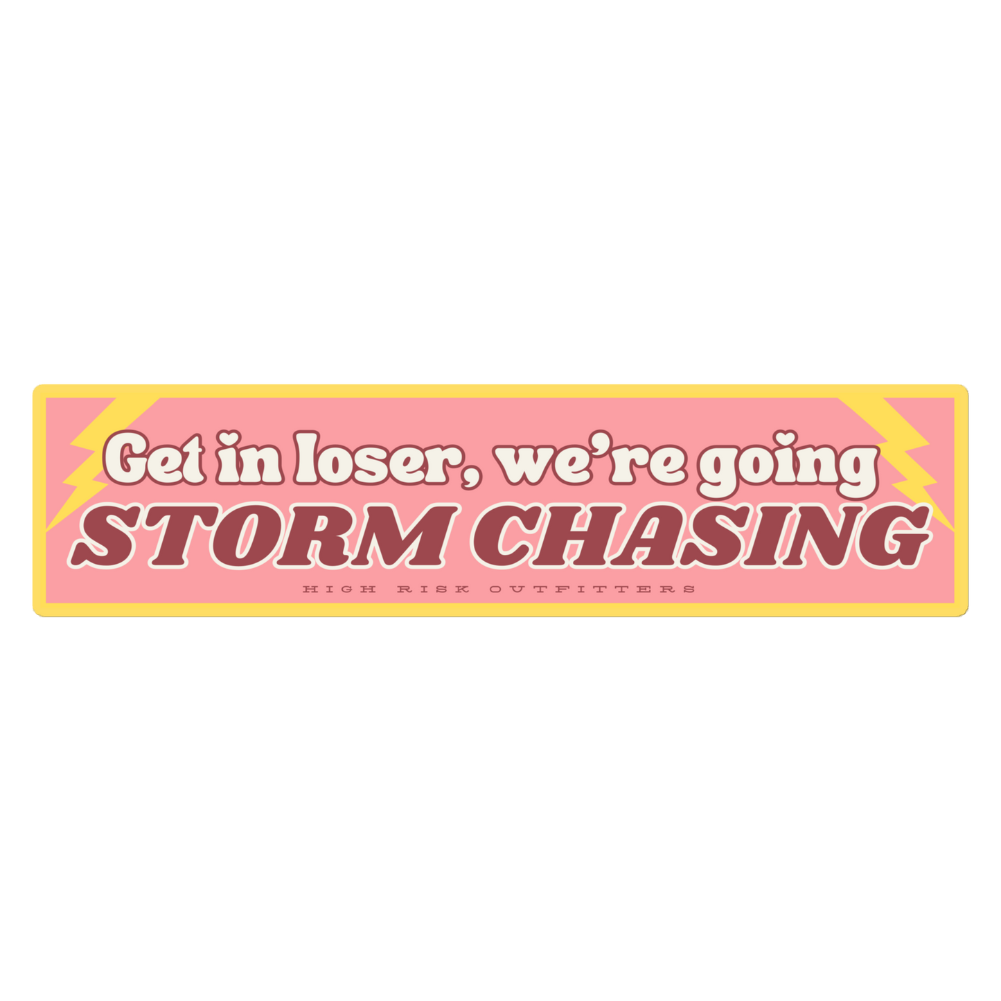 Get in Loser Bumper Sticker